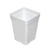 Maceta 15 x 15 x 19,5 (3,5L) Blanca