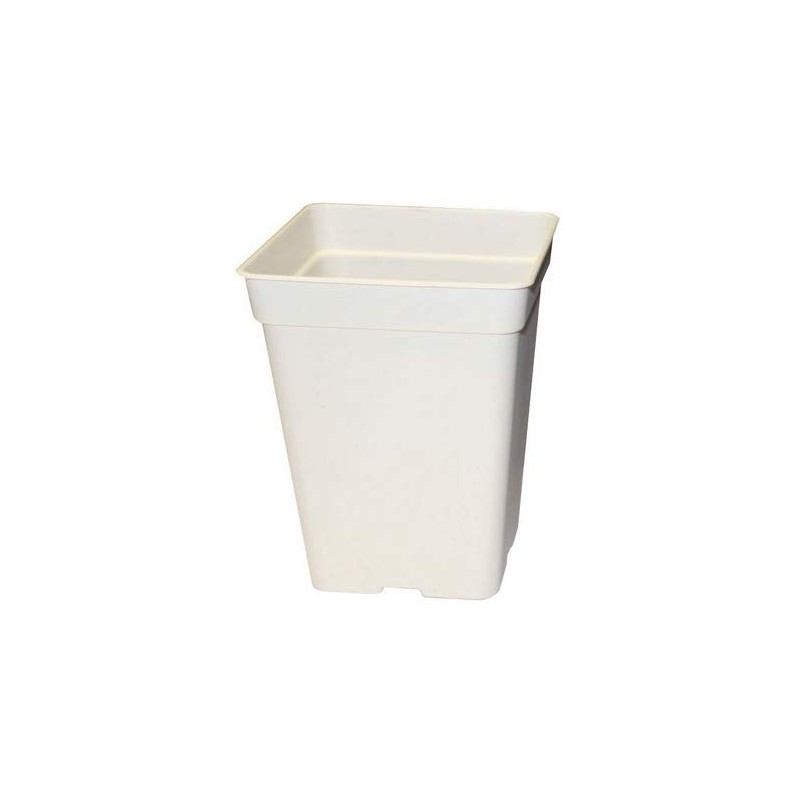 Maceta 20 x 20 x 27,5 (7L) Blanca