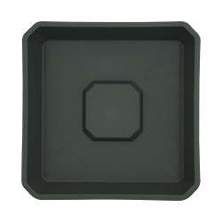 Plato negro ECO 15 x 15cm