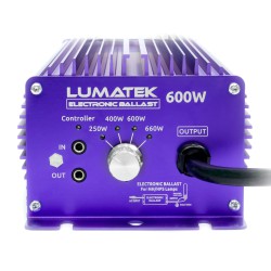 Balastro 600W Controlable 240V Lumatek
