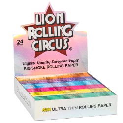 Papel King Size Silver Lion Rolling Circus (24x33)