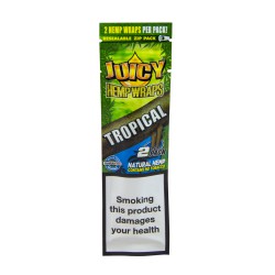 Juicy Hemp Wraps Tropical 2x25