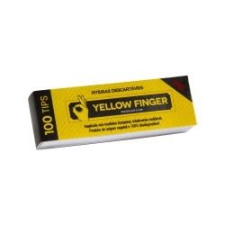 Boquillas Yellow Finger Big 25x100