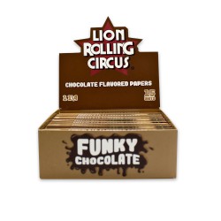 Papel 1 1/4 Funky Chocolate  Lion Rolling Circus