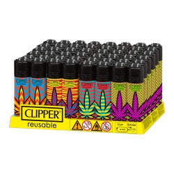 Caja Clipper Micro Color Leaves 48uds
