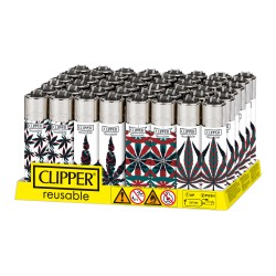 Caja Clipper Neon Leaves 48uds