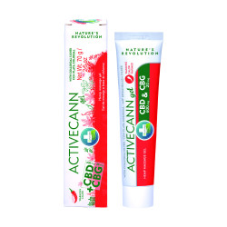 Activecann gel efecto calor CBD+CBG 75ml