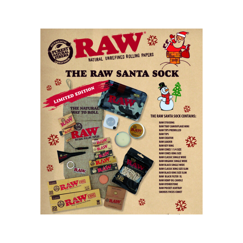 Raw Santa Sock (limited edition)